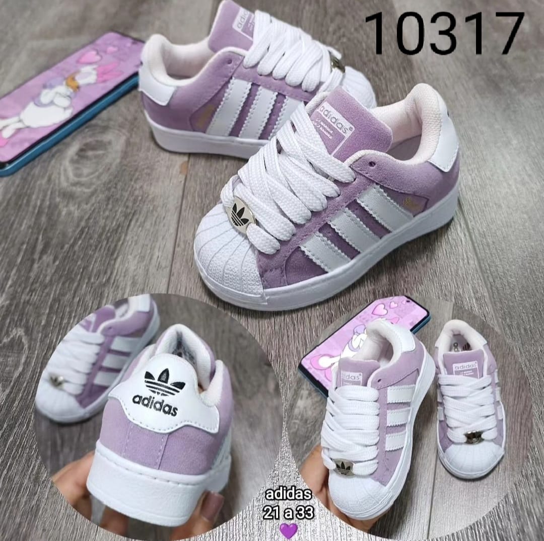 Adidas superstar niño purpura online